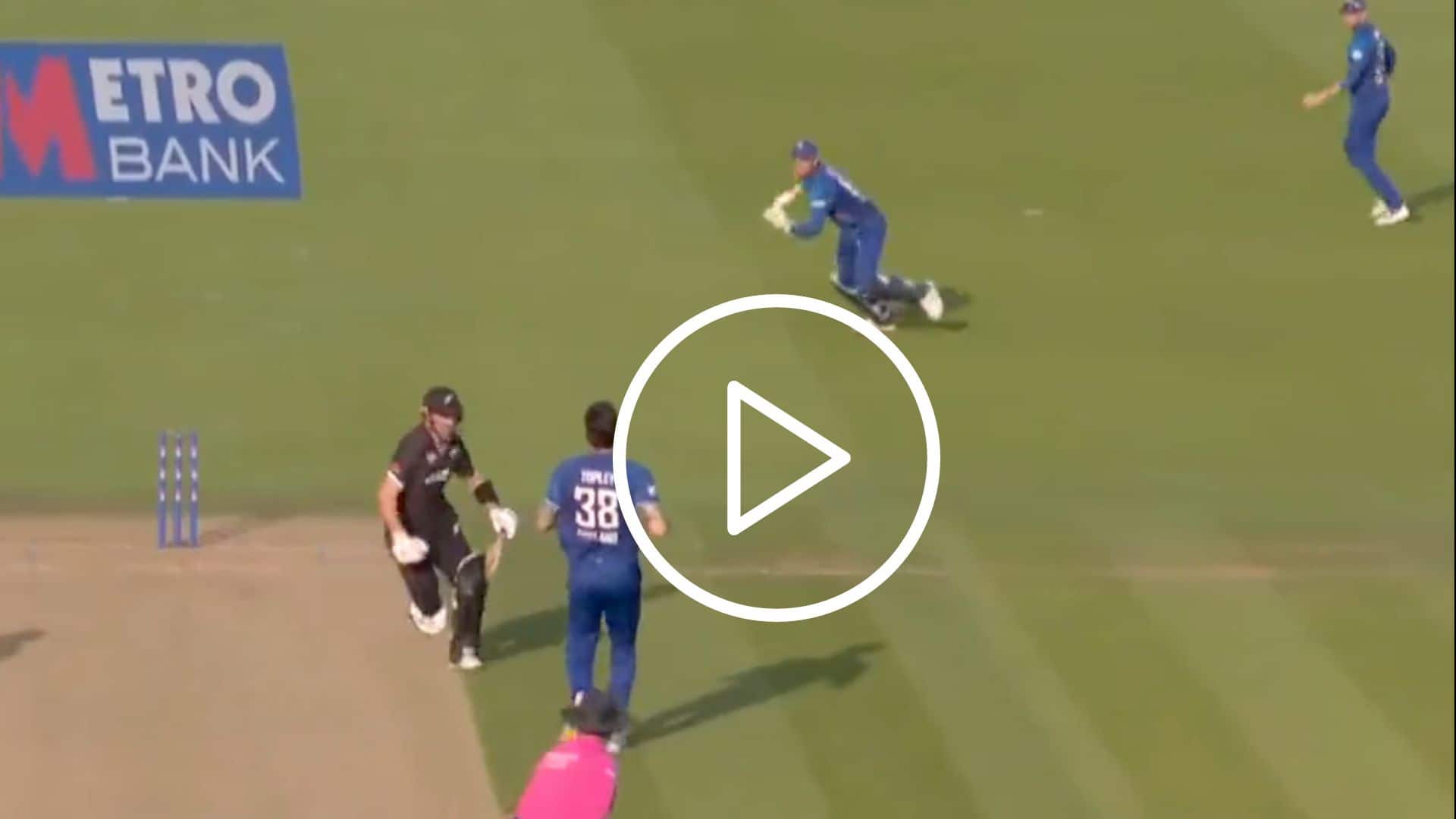 [Watch] Jos Buttler Channels Inner MS Dhoni With Spectacular Run Out vs NZ